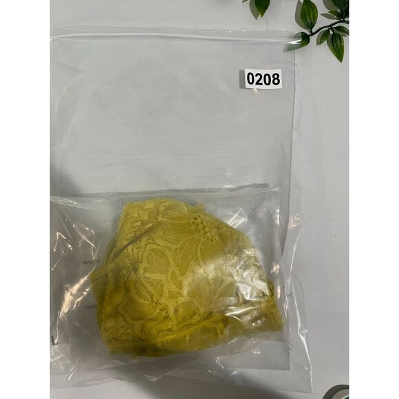 Aerie Yellow Lace Bralette With Adjustable Straps Size S - Picture 8 of 8